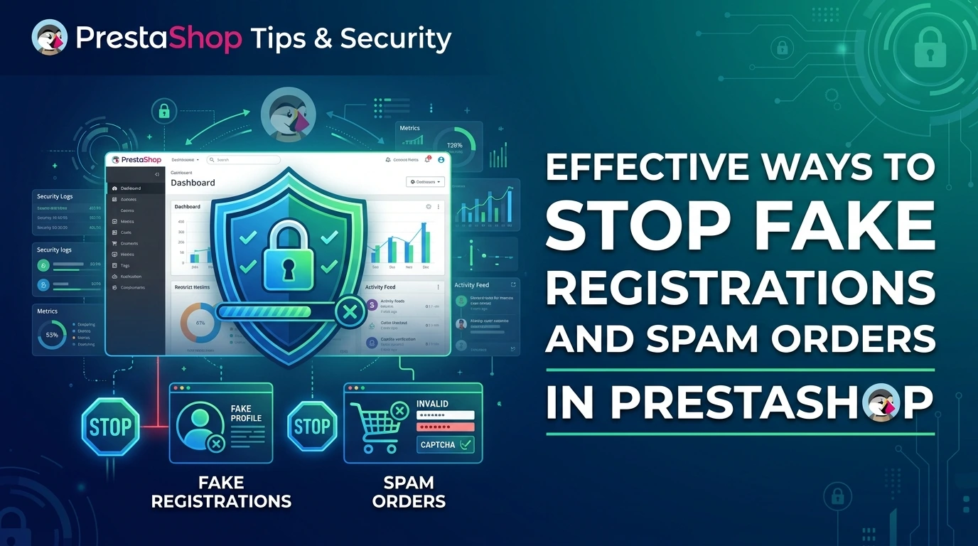 Comment bloquer les fausses inscriptions et les commandes de spam sur PrestaShop